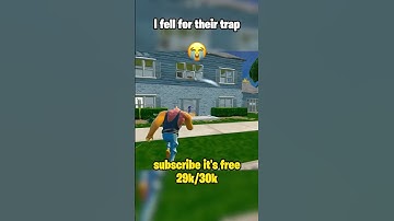 I Fell For Their Trap 😭 #fortnite #fortniteshorts