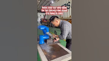 Robot mini sao chép động tác tạo chương trình nhanh ứng dụng đa năng