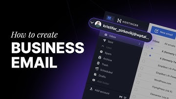How to create business email on Hostinger 2024? (SETUP)
