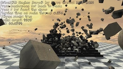 OrionX3D Engine OpenGL 4.5 2015-2016