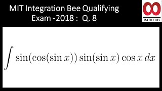 MIT Integration Bee -2018  :  Question  8
