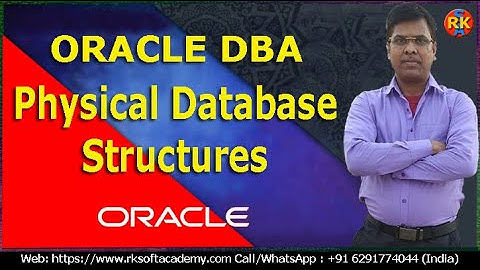 Oracle Physical Database Structures | Oracle Datafiles |  Oracle Database Administration