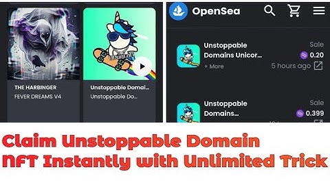 Claim Free Unstoppable Domain NFT - 0.2$ Instantly with unlimited trick | Don