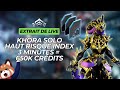 Comment faire lindex haut risque facilement en 3 minutes warframe