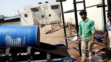 220 liter Drum Loading Conveyor