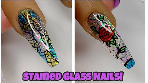 Stained Glass Nails! | Nail Sugar | Nailchemy