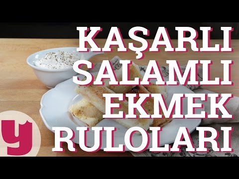 Kaşarlı Salamlı Ekmek Ruloları Tarifi (Yok Böyle Bir Şey!) | Yemek.com