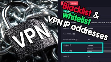 Blacklist VPNs & Proxies in your software EASY, whitelist good IPs too