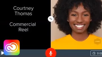 Professional Portfolio Making with Spark Video featuring Courtney Thomas | Adobe Creative Cloud