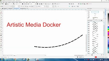 Corel Draw Tips & Tricks Artistic Media Docker Part 4