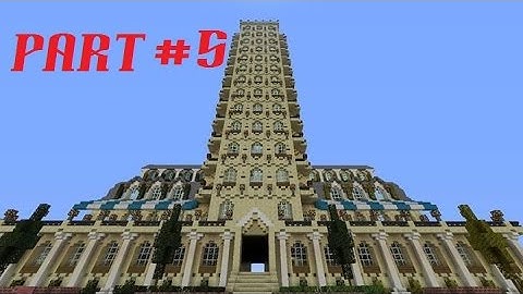 How to Build a Modern SkyScraper in Minecraft - Part 5