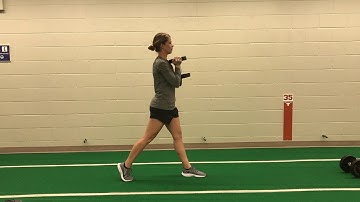 Goblet Split Squat, Isometric