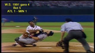Key moments 1991 World Series game 4 alternative views Italian Minnesota Twins at Atlanta Braves by gibomber 124 views 3 weeks ago 4 minutes, 52 seconds