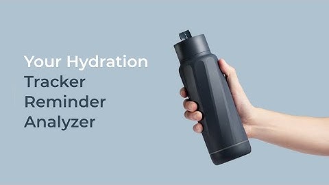 Now on Kickstarter: Smart Water Bottle With Tds Water Quality Sensor