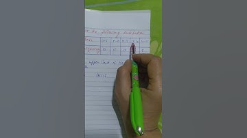 find the upper limit of the modal class is,#studycentre ,#class ,#yt ,#pyq ,#maths ,#viral