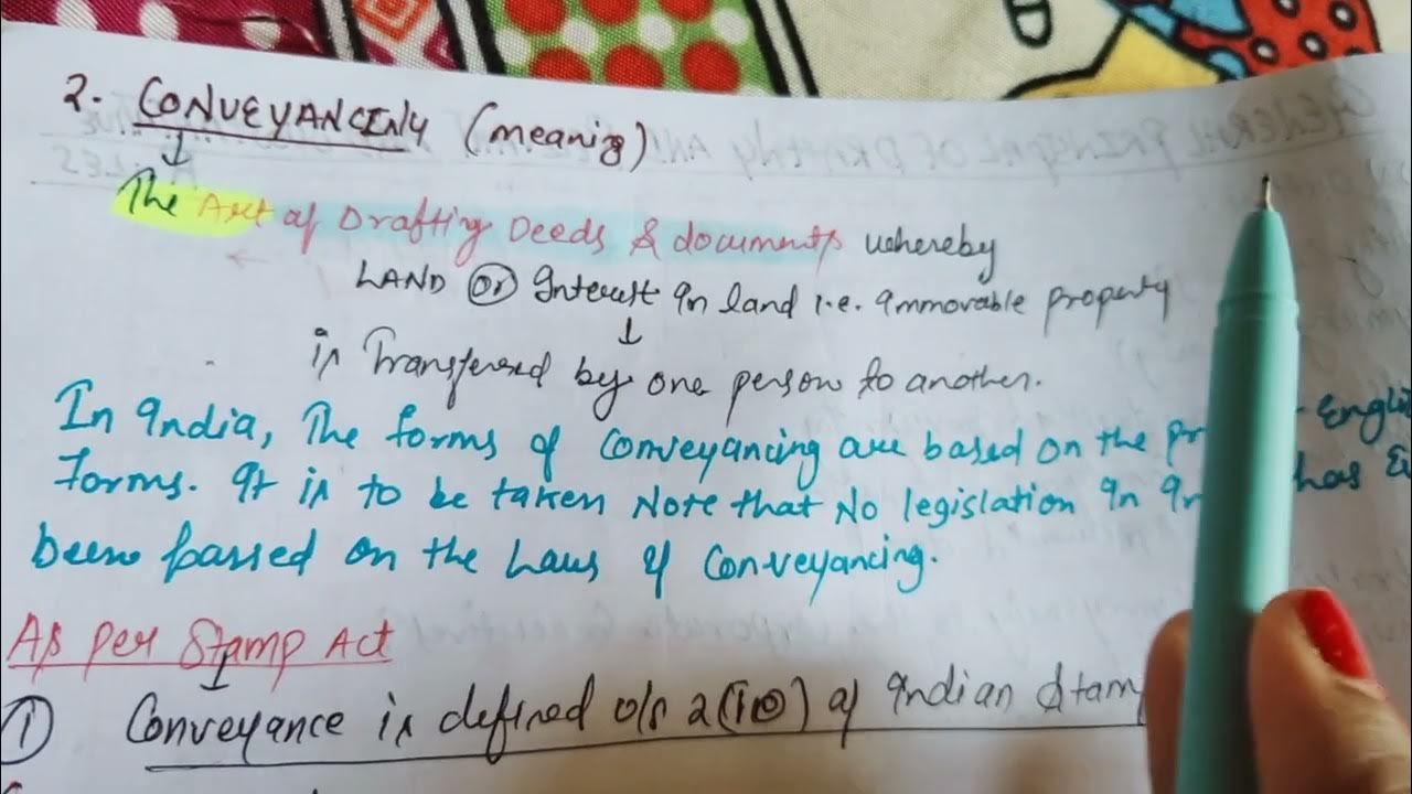 general principles of drafting part 1 (cs professional) DPA YouTube