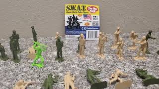 TIM MEE SWAT TEAM ARMY TOY REVIEW!
