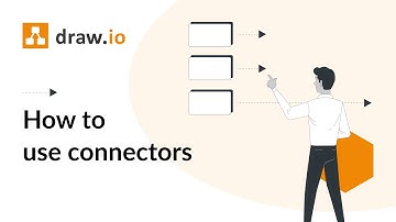 How to use connectors in draw.io diagrams
