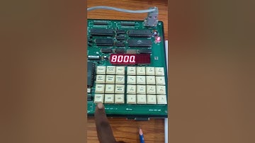 8085 Microprocessor program to enter into kit