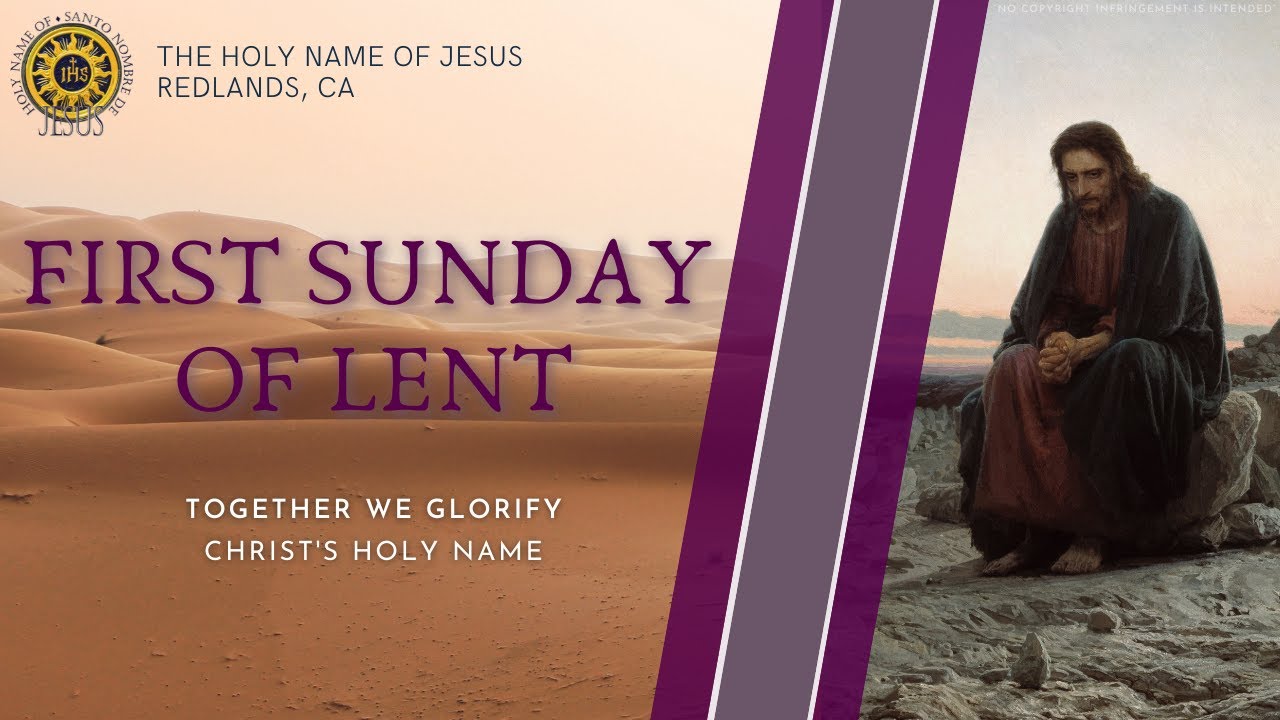 Sunday Mass - February 21, 2021 - First Sunday in Lent - PART ONE - YouTube
