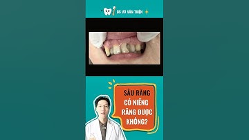 Sâu răng có niềng răng được không? | Bác sĩ Võ Văn Thiện #dentist #bsvovanthien #chamsocrangmieng
