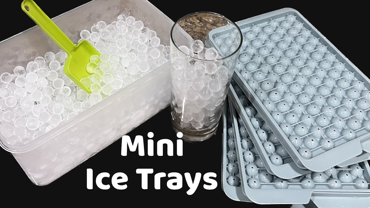 Ice Cube Tray, Round Ice Ball Maker for Freezer 