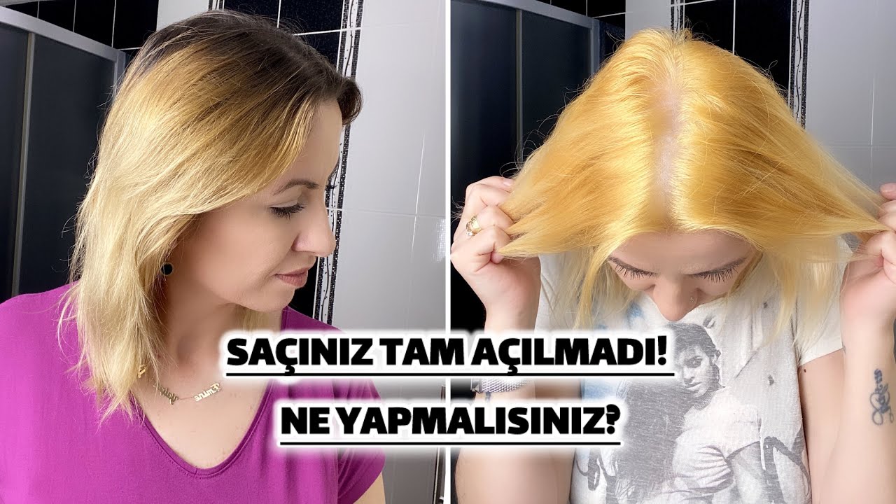 Sarı Saça Bir Defada Dönme Çabam! | Açtım Turuncu Kaldı!