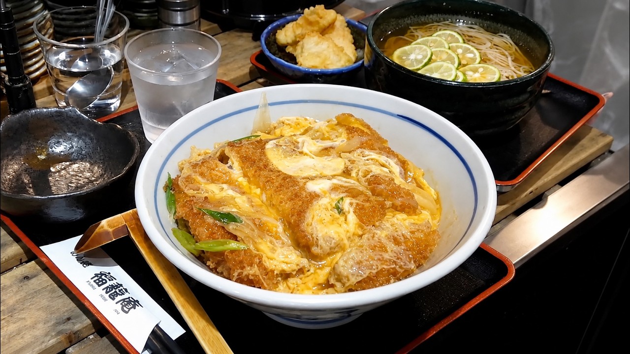 17歳で料理の道へ。30歳で独立した蕎麦職人が打つ絶品そばとかつ丼に常連が殺到する人気店に密着。