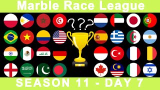Marble Race League Season 11 DAY 7 Marble Race in Algodoo