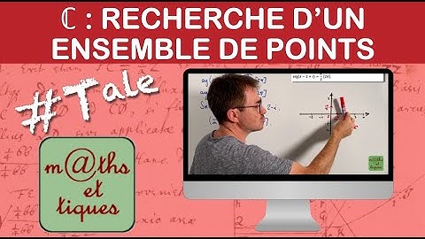 Déterminer un ensemble de points (nombres complexes) (3) - Terminale - Maths expertes