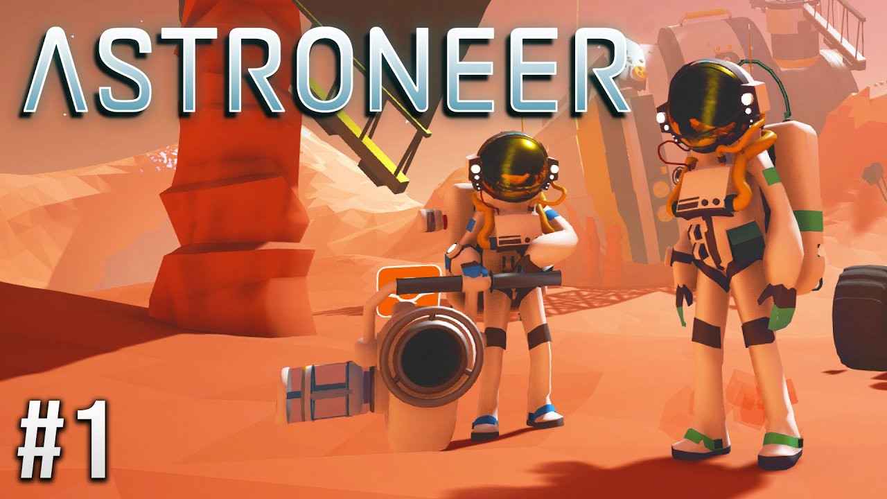 ASTRONEER Multiplayer - Ep 1 - COLONY Established! - YouTube