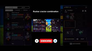 🔥 Best Rusher Character Combination 2026 😱 | Ultra Fast Rush Gameplay | Free Fire#viralviralviral#sh