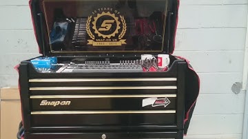 Snap on tool box tour - Apprentice box