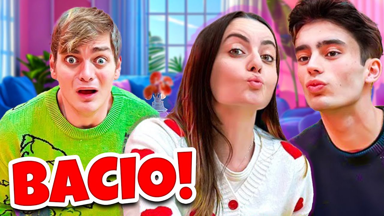 GIOCO DELLA BOTTIGLIA DI SAN VALENTINO CON TUTTI I NOSTRI AMICI! * Gossip Bacio * 🩷
