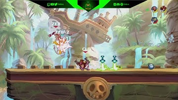 Wu Shang/Cassidy 2v2 Team Combos Brawlhalla