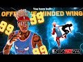 I HIT 99 ON MY SUPERSIZED SHOT CREATOR and SHUT DOWN the 1v1 court.. BEST OFFENSIVE MINDED WING