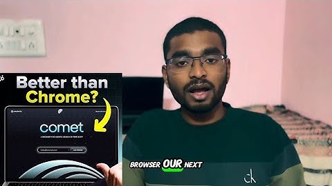 "Is This The End of Chrome?" Perplexity