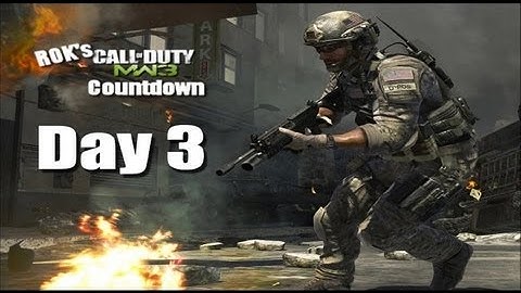 Countdown To MW3 Day - 3 - Equipment  (MW2)