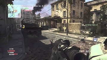 MW3 - 5 Man Killfeed Barrett 50.Cal