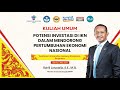 Kuliah umum potensi investasi di ikn dalam mendorong pertumbuhan ekonomi nasional