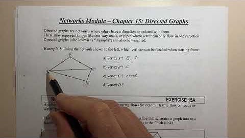 Network Flow (15A part 1)