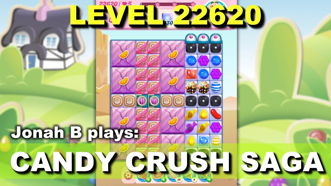 Candy Crush Saga Level 22620 - YouTube