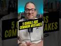 The 5 most common Google Ads mistakes
