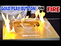 GOLD PLAY BUTTON के साथ ये क्या किया 😨