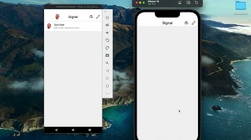 Signal clone app - React Native & Firebase
