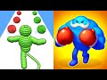 Rope Man 🆚 Punchy Race I Android New Update (ios Android) Gameplay