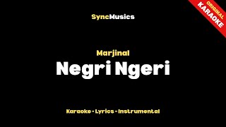 Marjinal - Negri Ngeri | Karaoke - Lirik - Instrumental