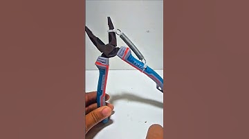 How to easily Made Spring Loaded Pliers #pliers #shorts