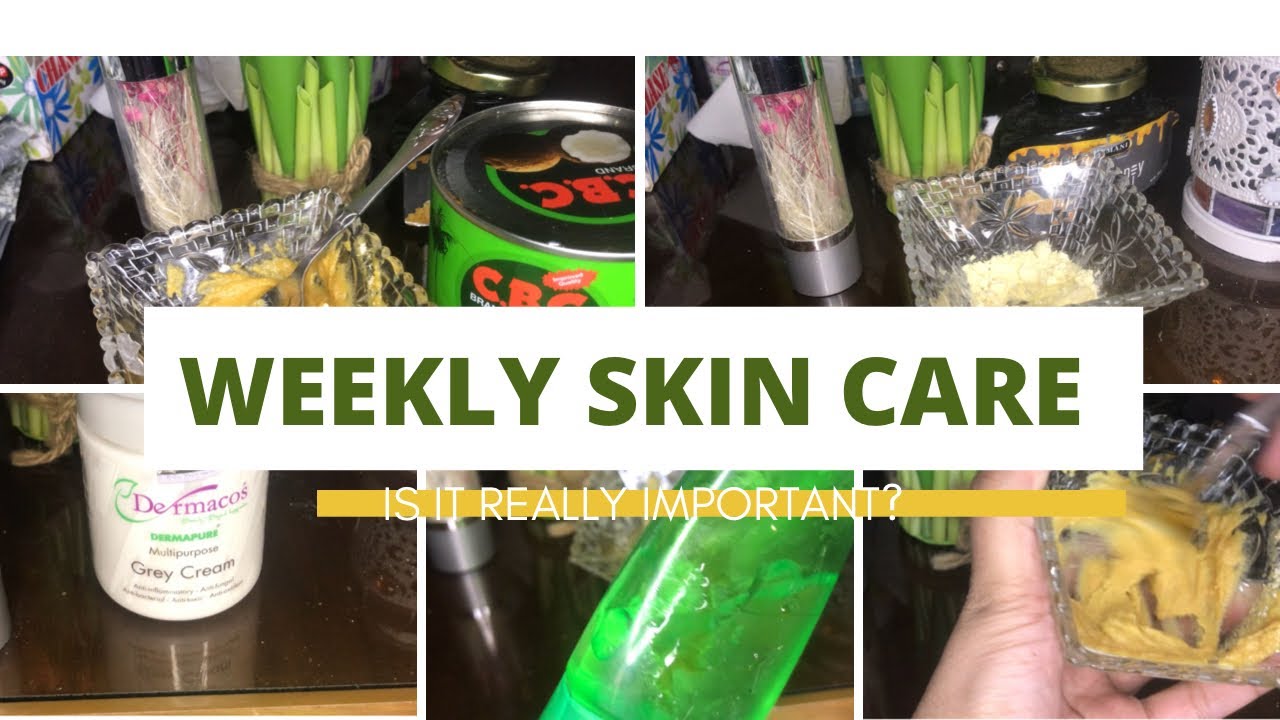 MY WEEKLY SKIN CARE & HAIR CARE ROUTINE | skin care for beginners |face hair, mask #skincareroutine