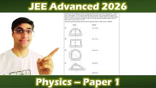 Q13 JEE Advanced 2026 Physics Paper 1